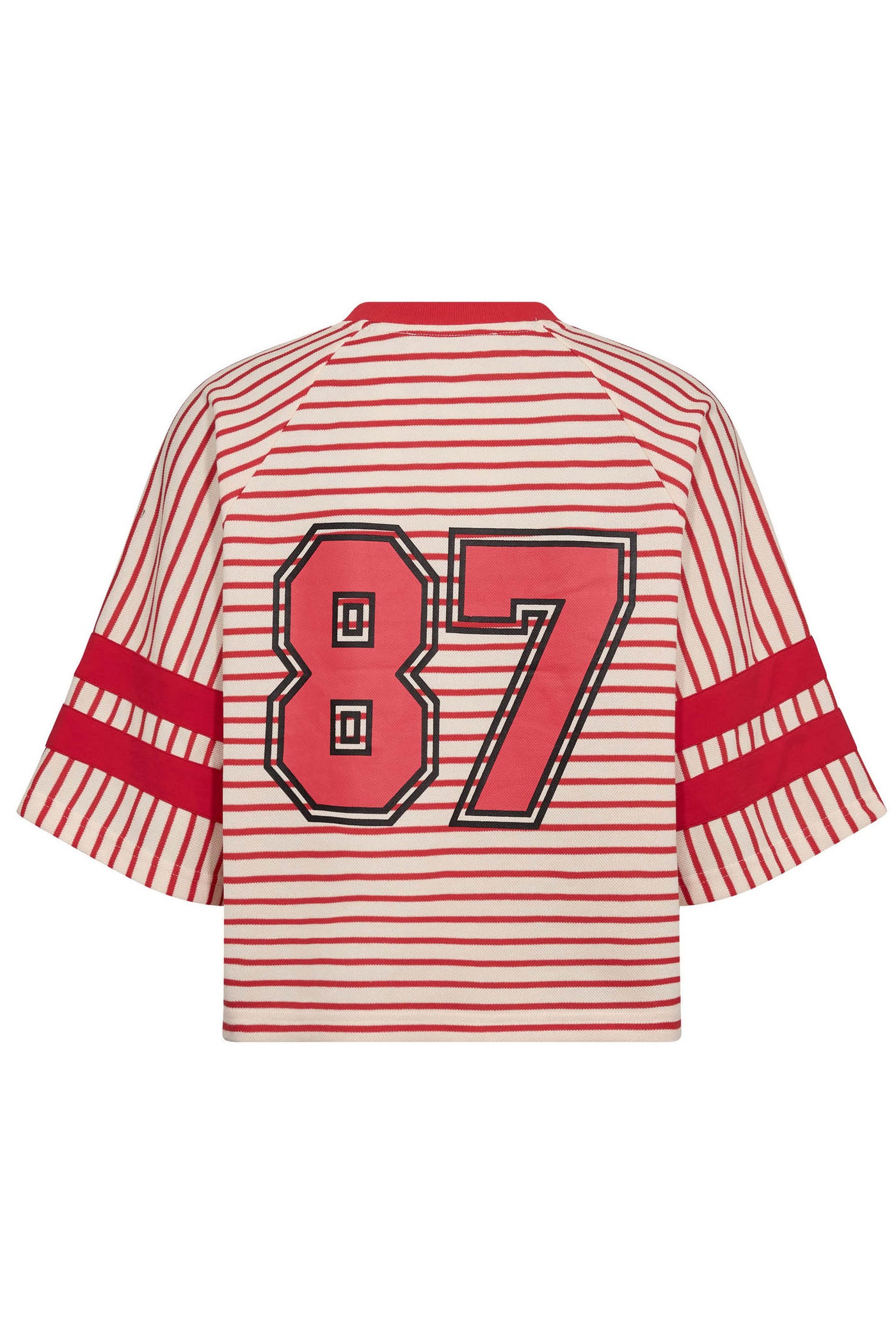 NormaCC Stripe 87 Tee 66-Flame - 43025