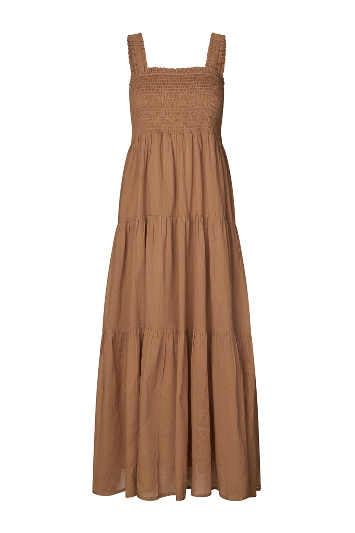 Nudall Maxi Dress Sl CAMEL - 26263-3019