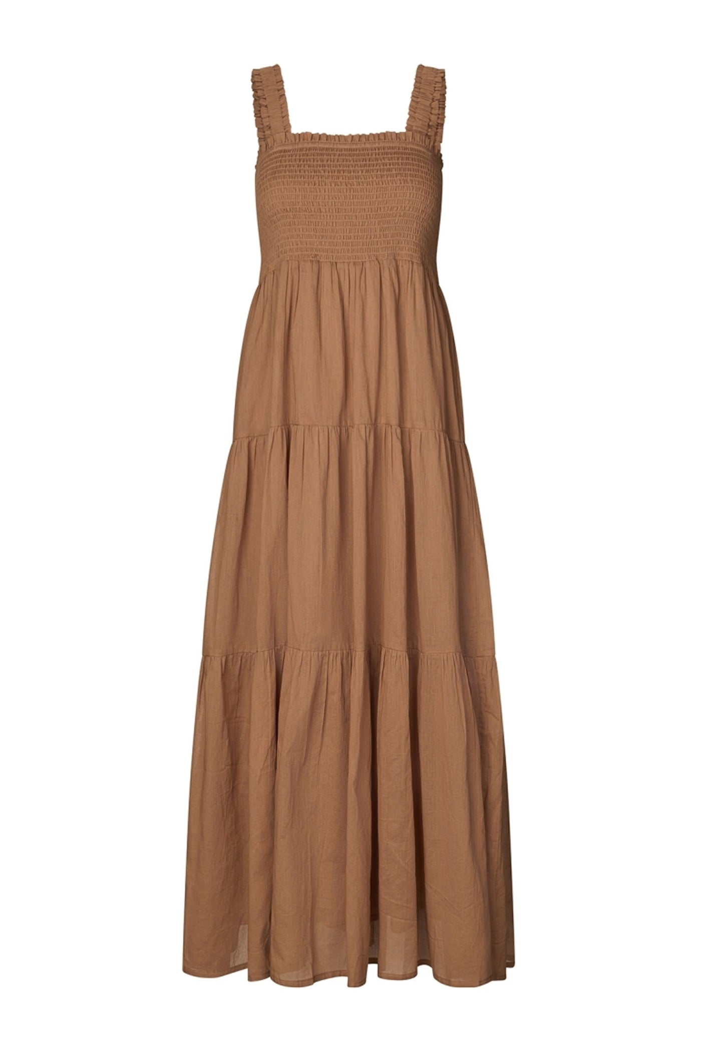 Nudall Maxi Dress Sl CAMEL - 26263-3019