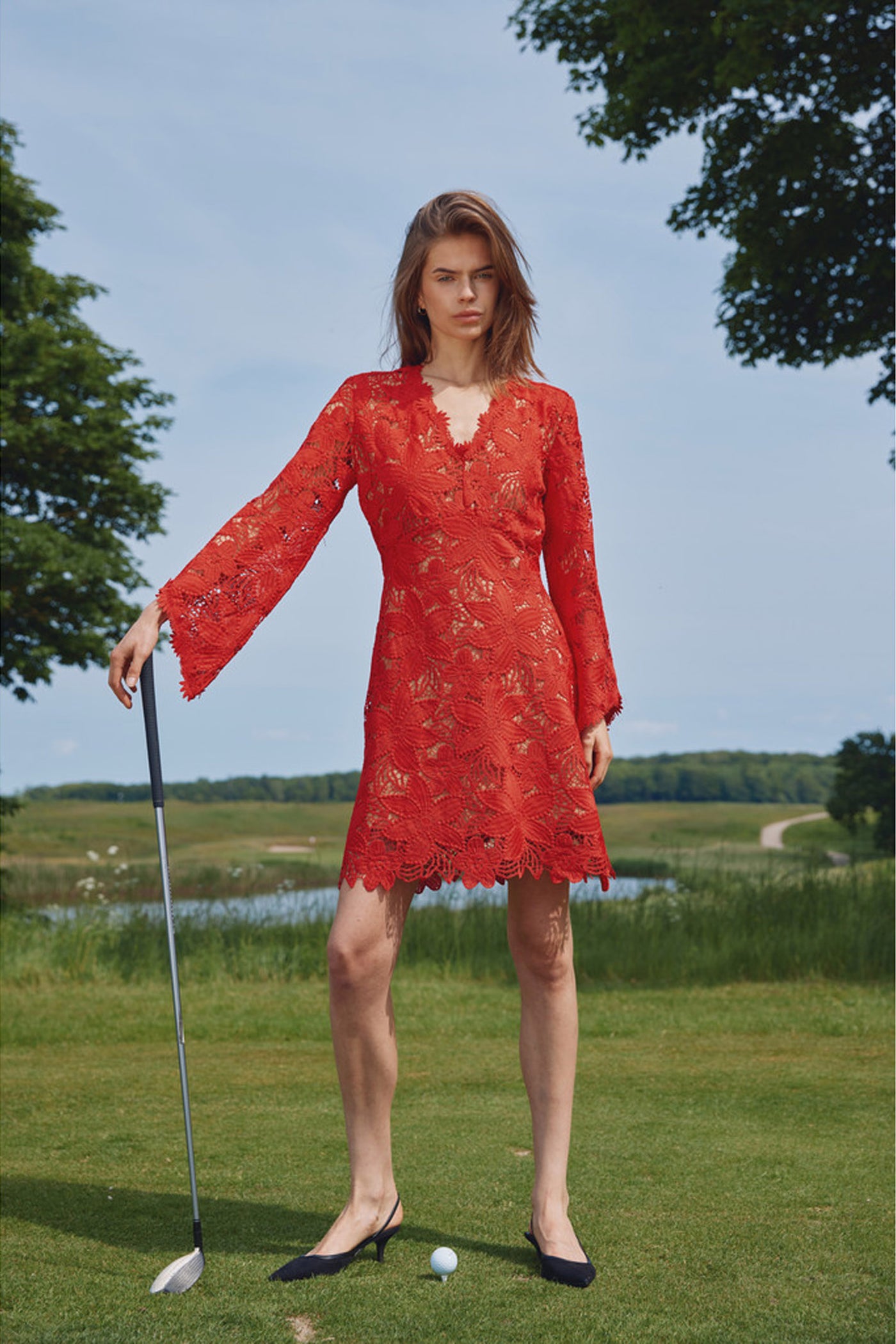 NypaBBToruna dress True Red - BBW4931