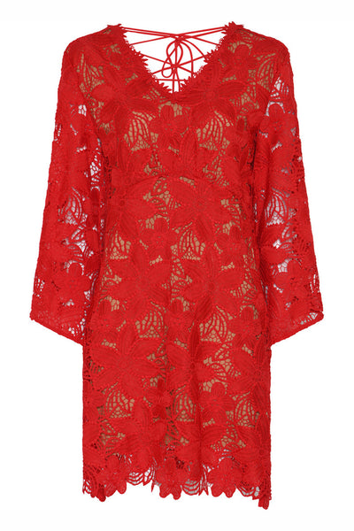 NypaBBToruna dress True Red - BBW4931 Thumbnail