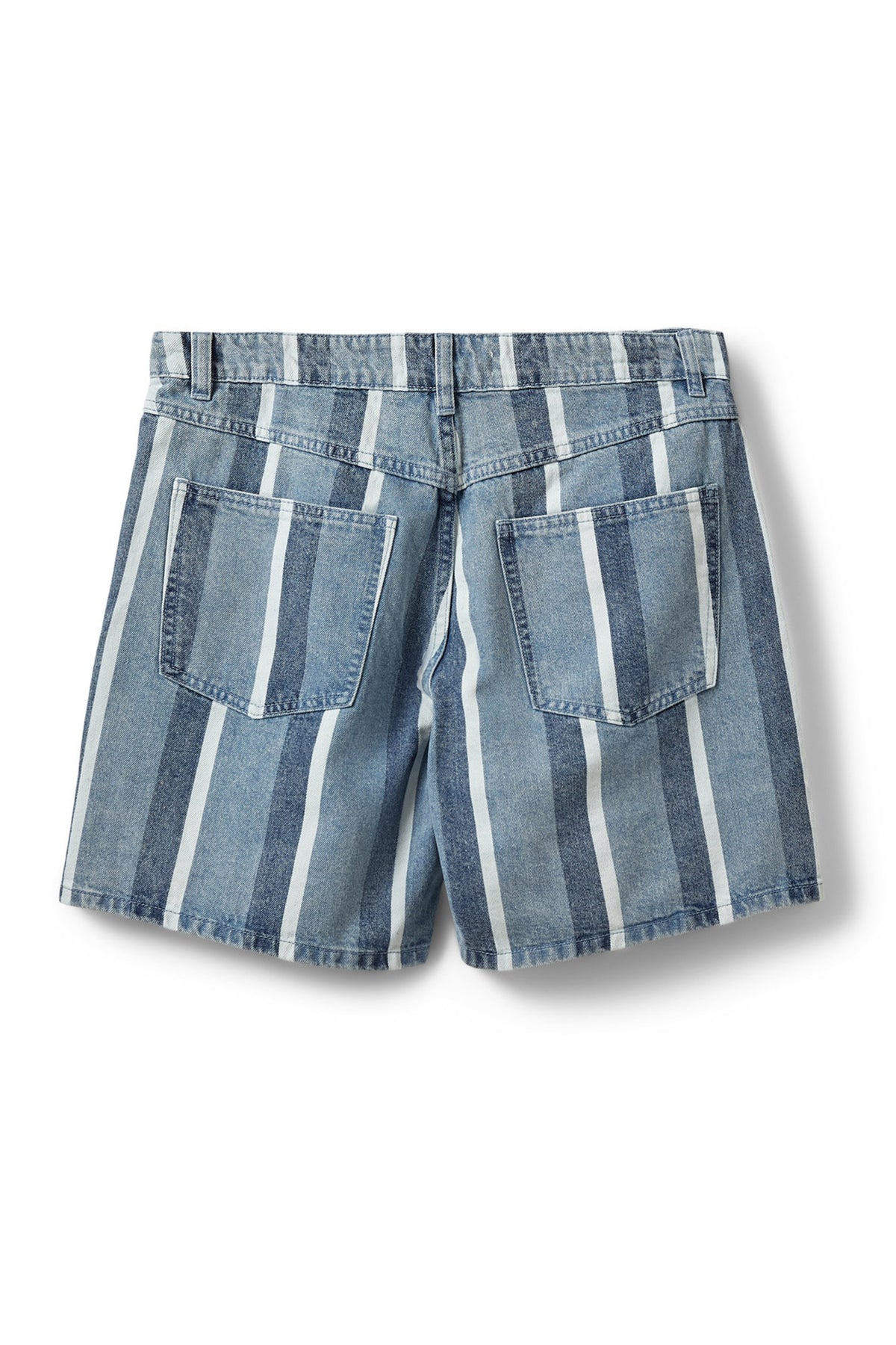 OZILASW STRIPED DENIM SHORTS 5123 Blue denim Stripe - S262271