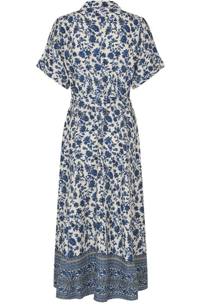 Blakell Midi Dress Ss Blue - 26105-3001 Thumbnail
