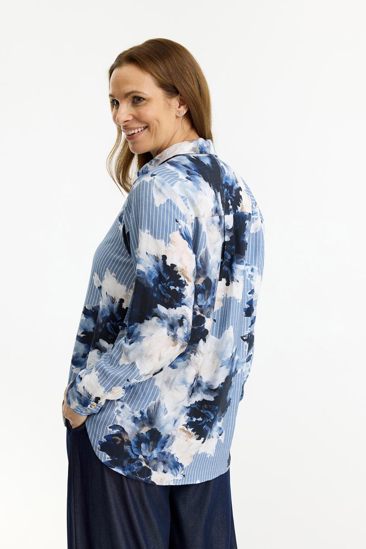 Ofelia shirt Blue - 16959