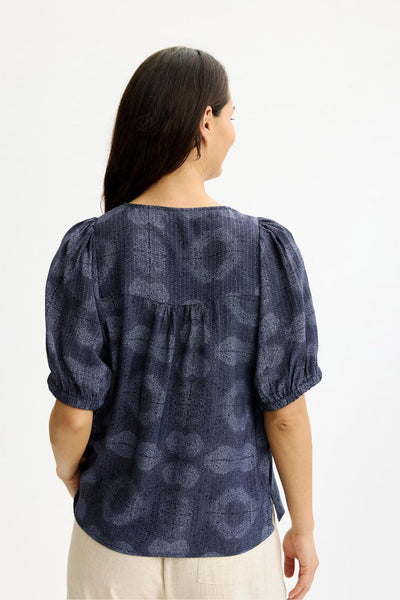 Oli blouse Blue - 17149 Thumbnail