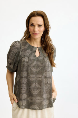 Oli blouse Brown - 17149