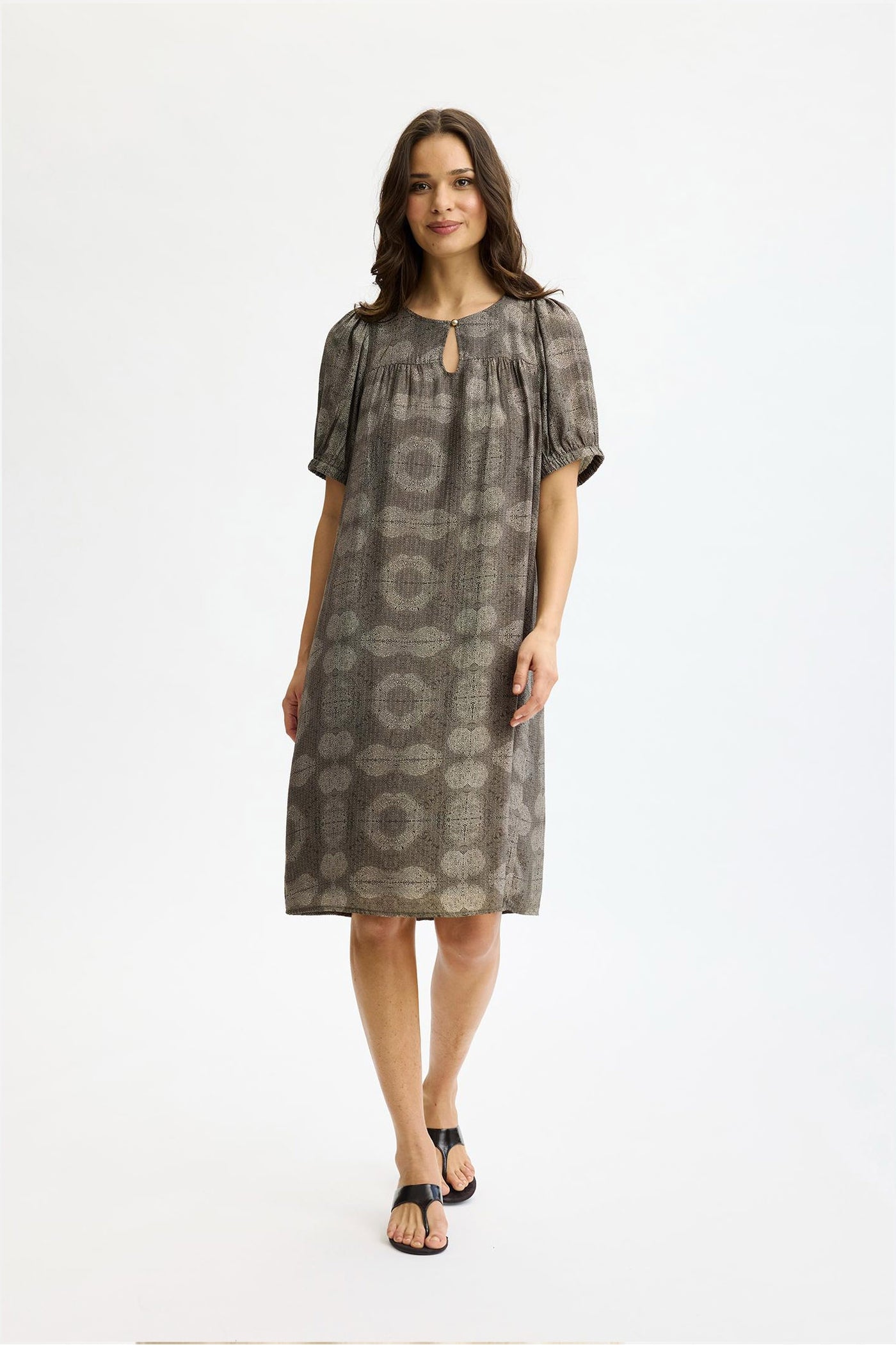 Oli dress Brown - 17147