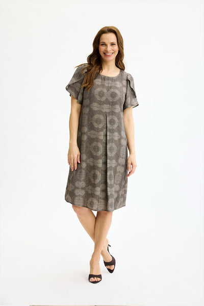 Oli dress Brown - 17148 Thumbnail