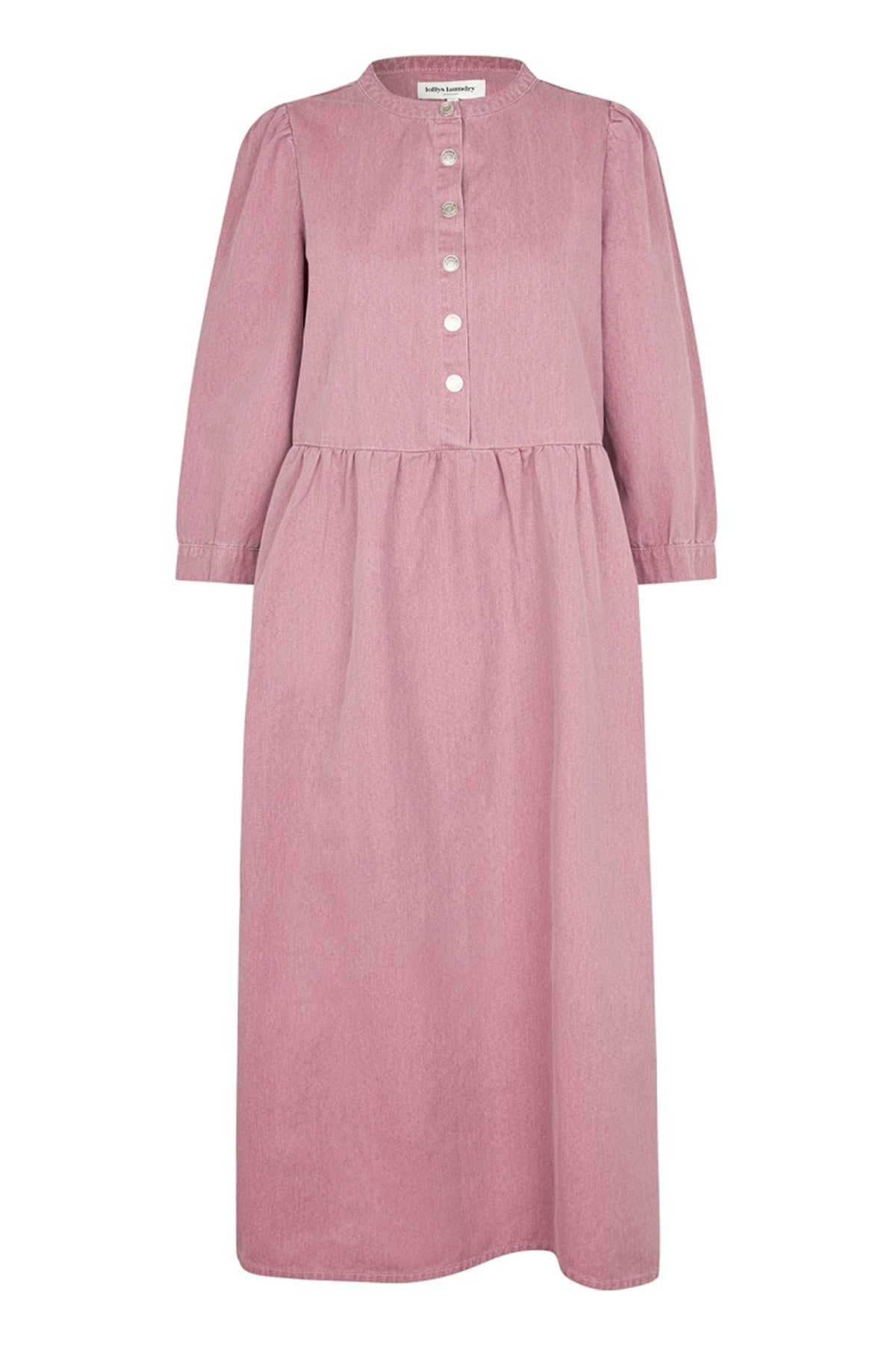 OliviaLL Midi Dress 3/4 68 Plum - 25557-3011