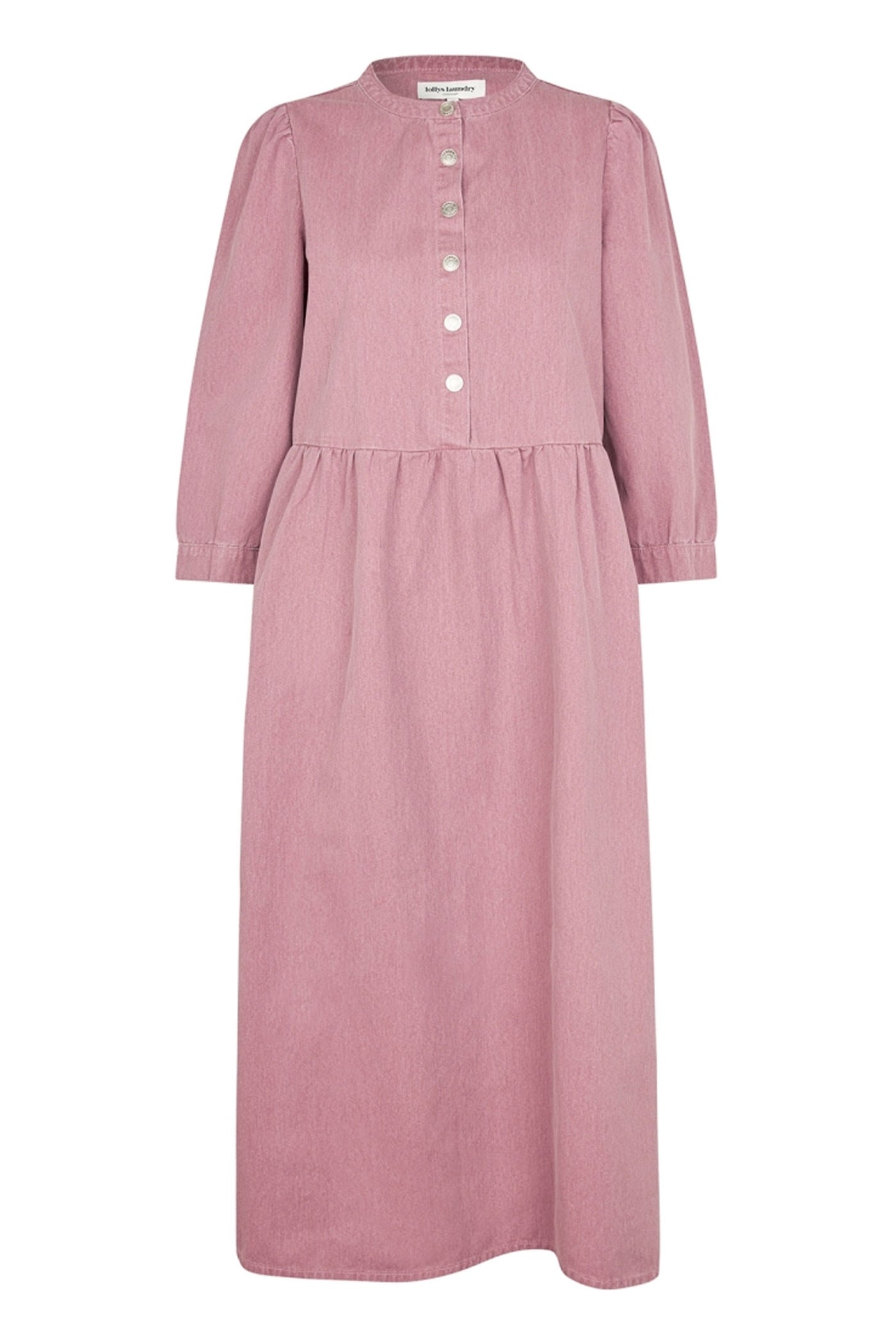 OliviaLL Midi Dress 3/4 68 Plum - 25557-3011