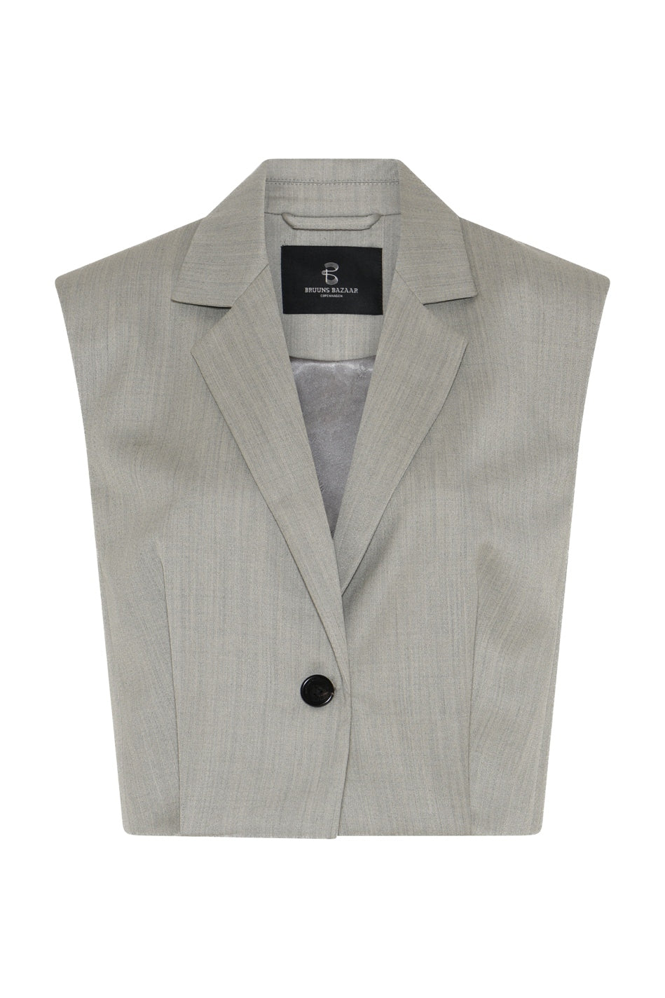 PhialaBBLinisi waistcoat BEIGE MELANGE - BBW5184