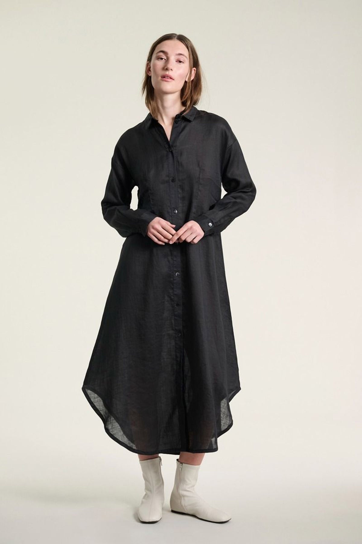 Ora skjortekjole Black - 262-2471-5719