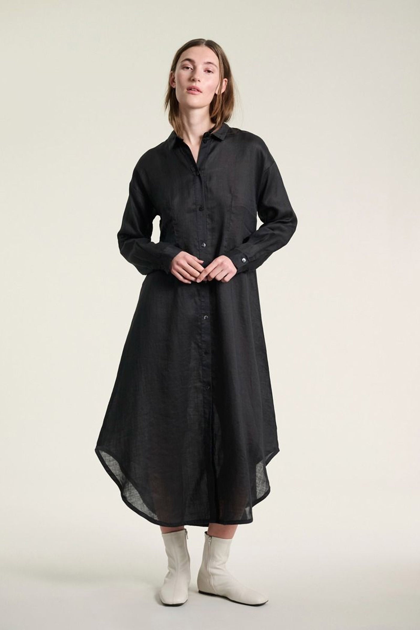Ora skjortekjole Black - 262-2471-5719