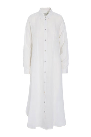 Ora skjortekjole LILY WHITE - 262-2471-5719