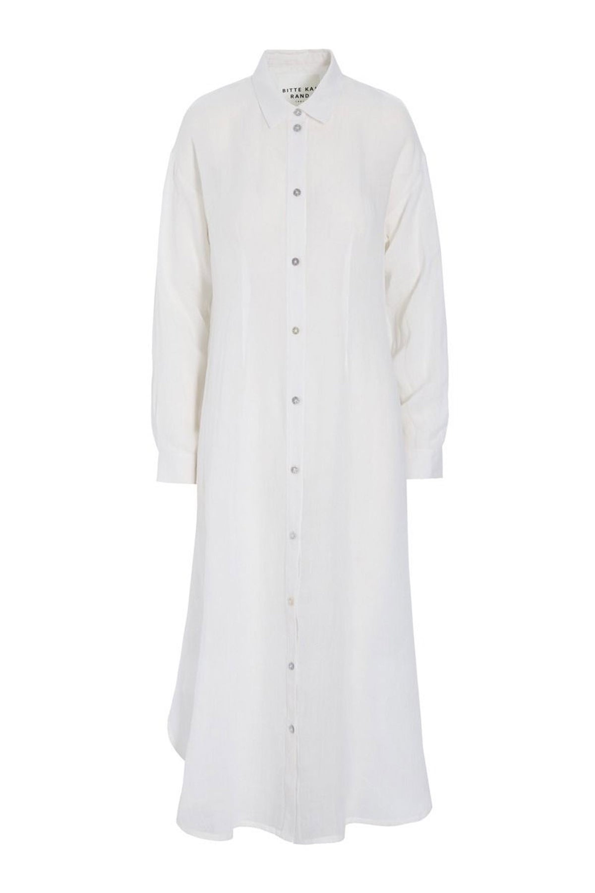 Ora skjortekjole LILY WHITE - 262-2471-5719