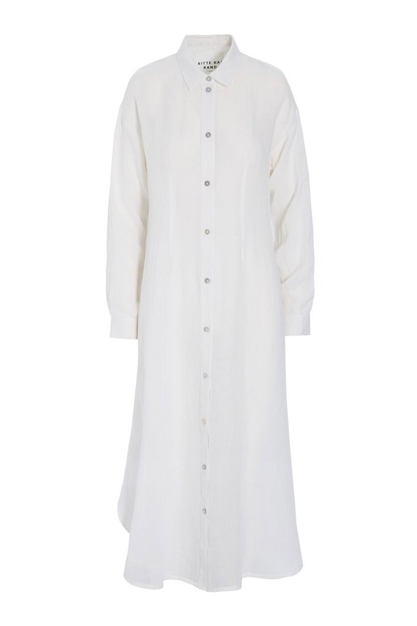 Ora skjortekjole LILY WHITE - 262-2471-5719