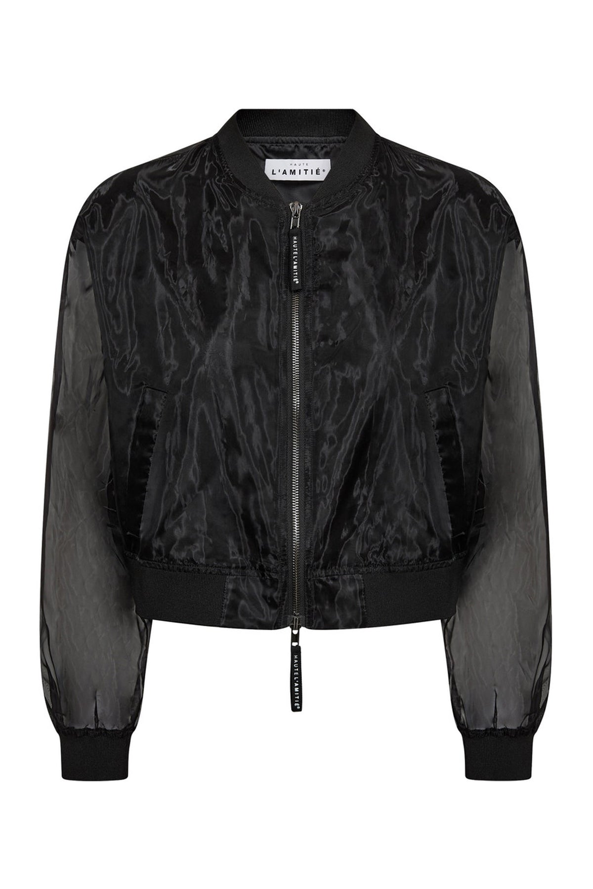 Organza Bomber Black - HL10660