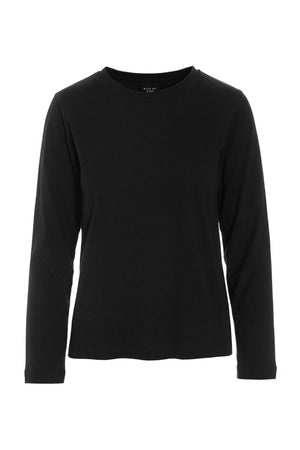 Osaka organic cotton bluse Black - 266-4075-3436
