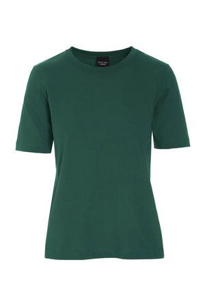 Osaka organic cotton t-shirt DEEP GRASS GREEN - 261-4075-3435
