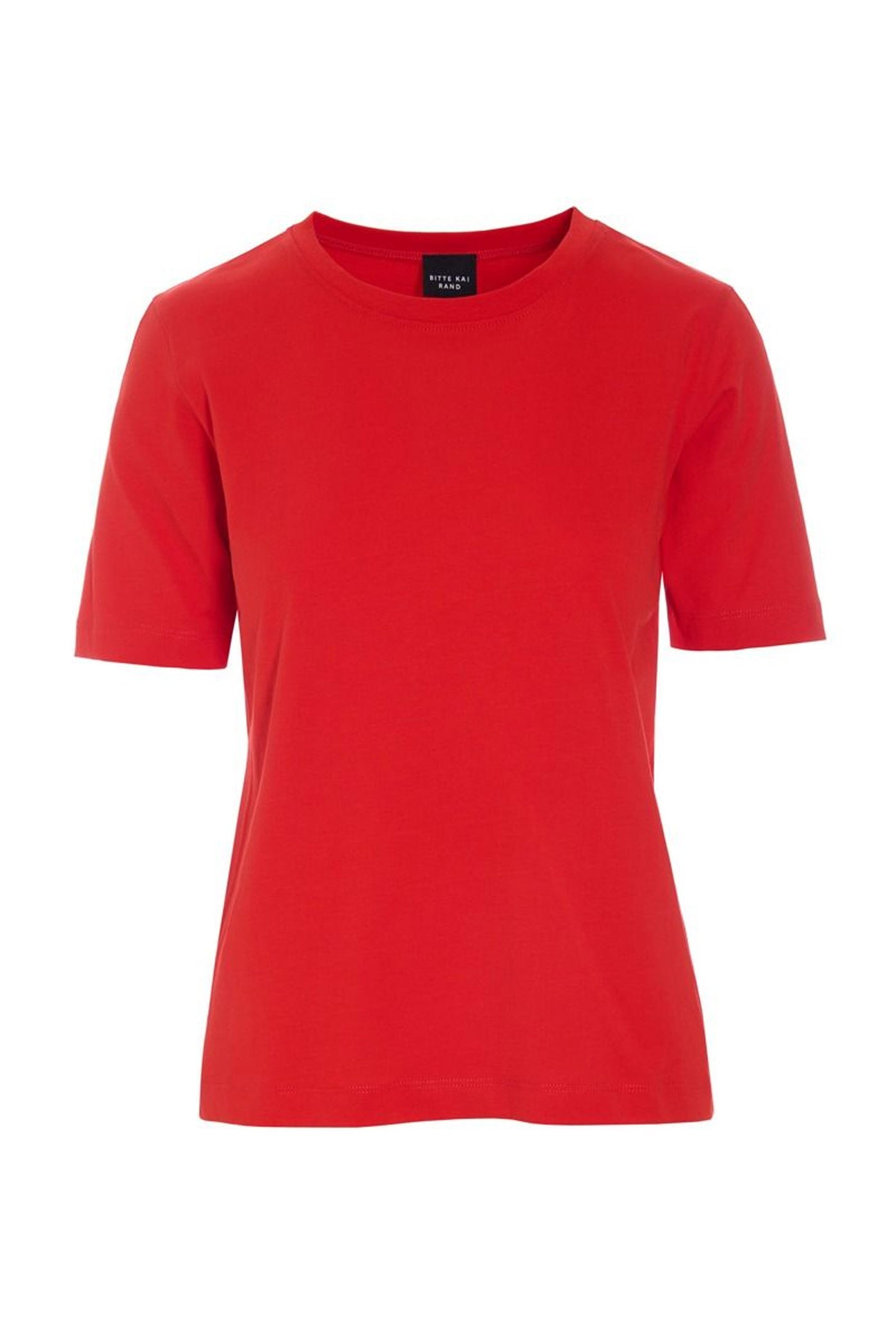 Osaka organic cotton t-shirt Fiery Red - 261-4075-3435
