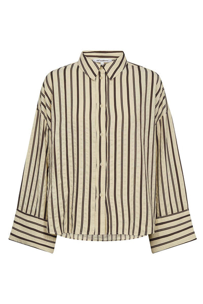 OxanaCC Shirt 145-Dark Brown - 45041 Thumbnail