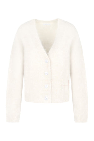 PERNILLE Short Cardigan 0003 White Alyssum - 2610120677