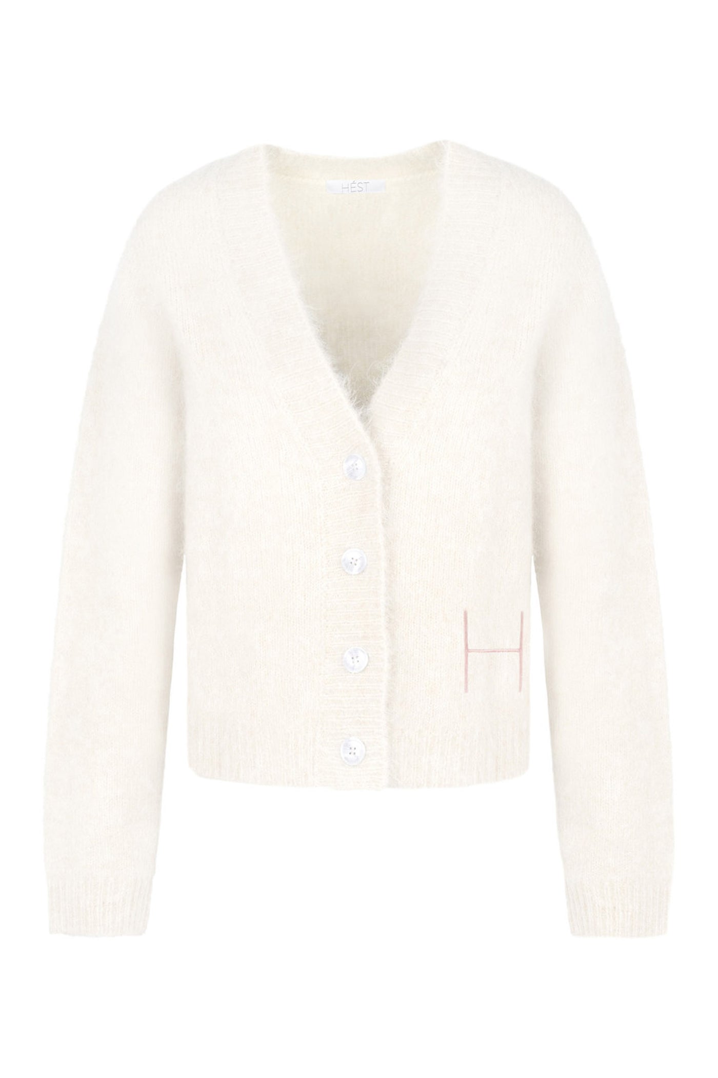 PERNILLE Short Cardigan 0003 White Alyssum - 2610120677