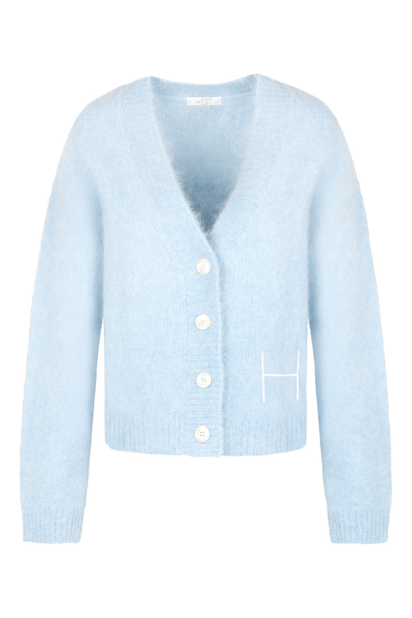 PERNILLE Short Cardigan 4009 Skyway - 2610120677