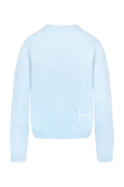 PERNILLE Short Cardigan 4009 Skyway - 2610120677 Thumbnail