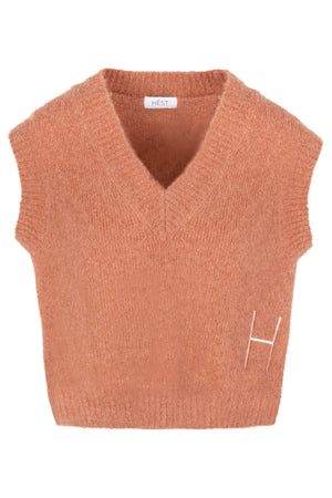 PERNILLE Vest 6005 Mocha Mousse - 2610120653