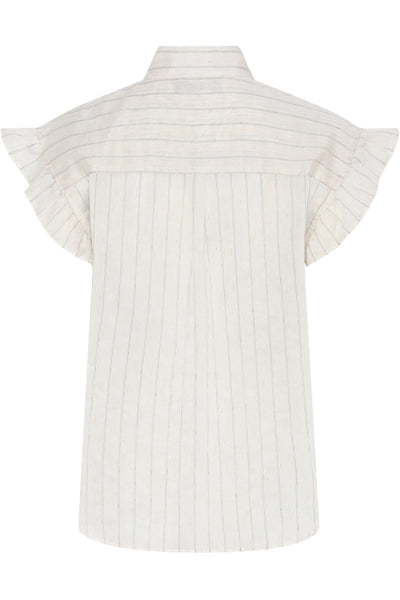 CoccoBBBilla shirt Snow white with black stripe - BBW5011 Thumbnail