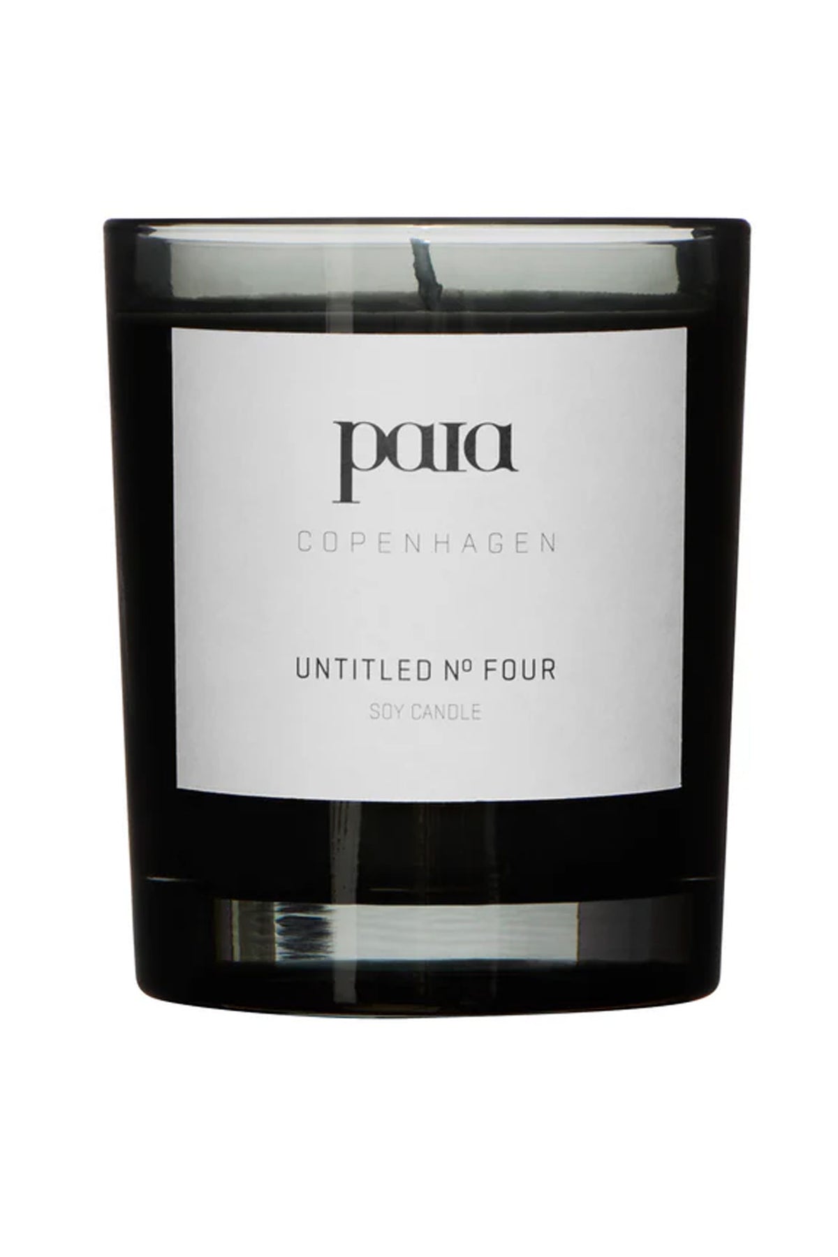 Paia Copenhagen Unscented Candle - Black
