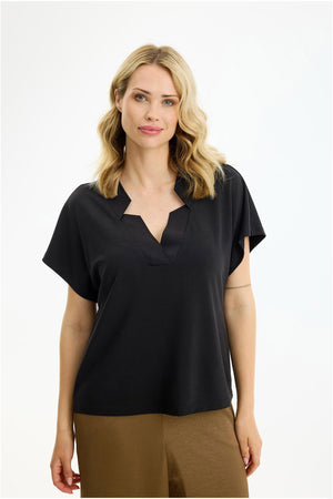 Paloma blouse SORT - 17244