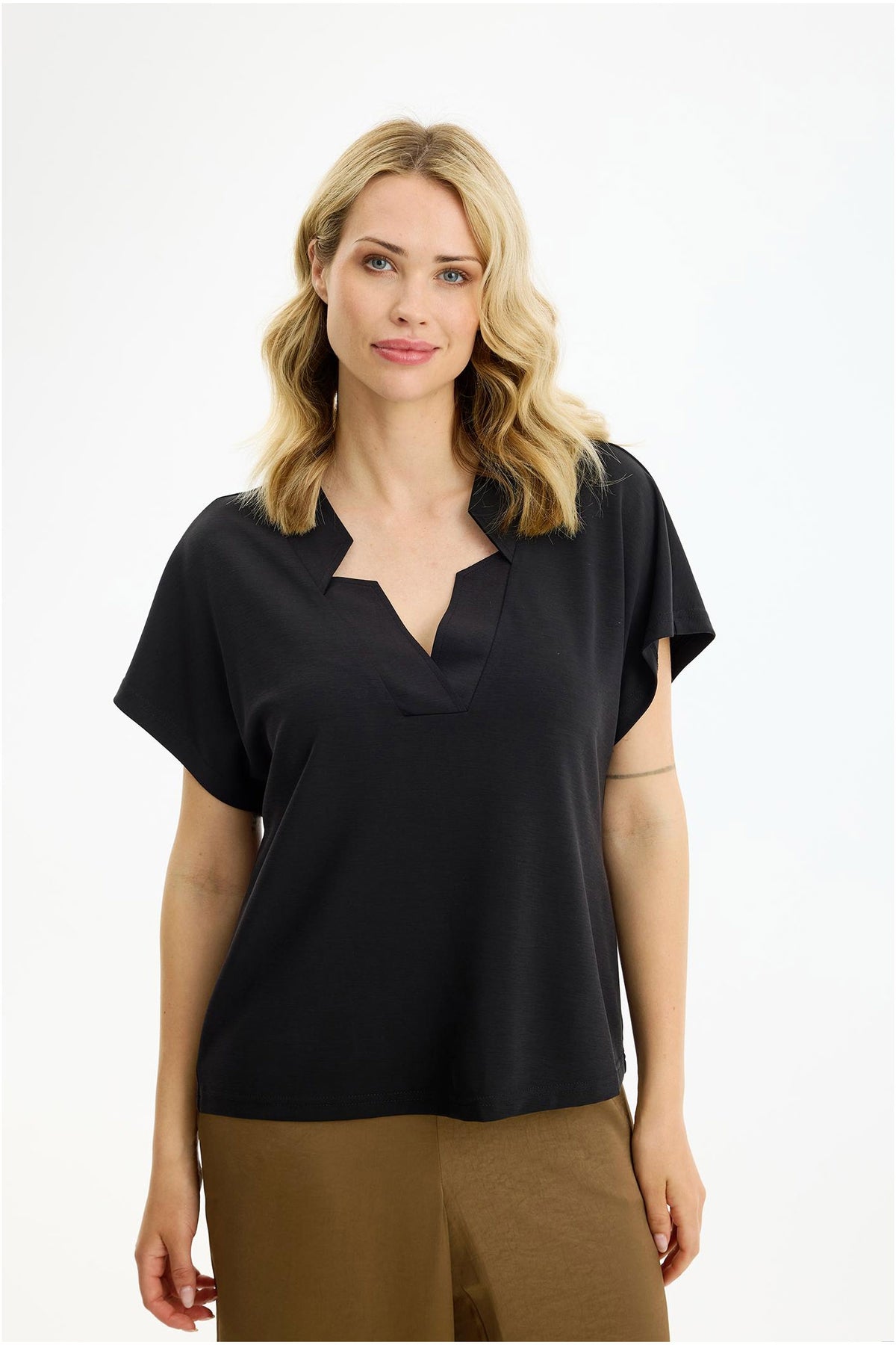 Paloma blouse SORT - 17244