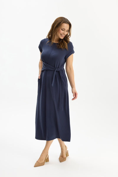Paloma dress DARK BLUE - 16988 Thumbnail