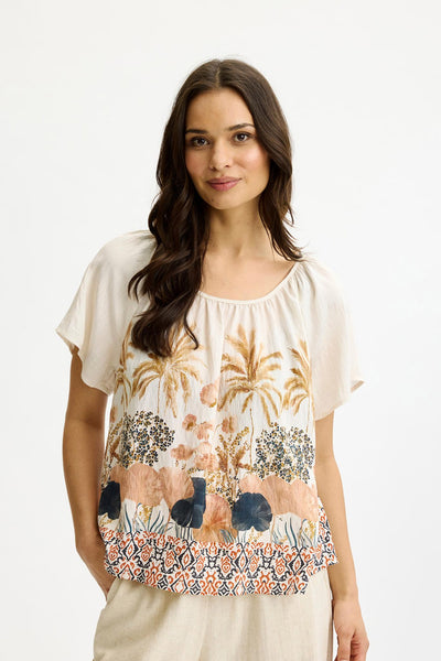 Pam blouse Multicolour - 17124 Thumbnail