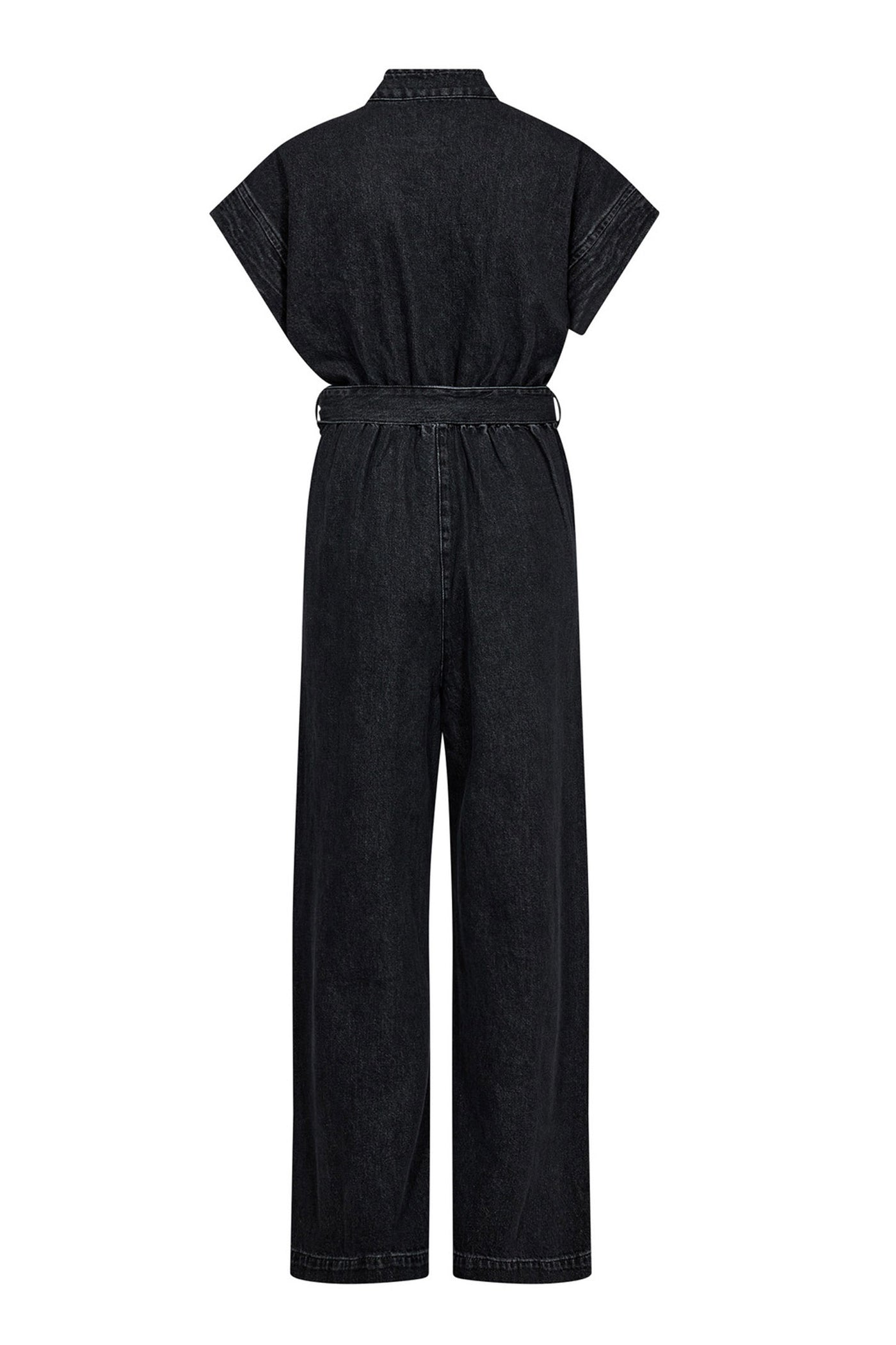 PancyCC Zip Jumpsuit 96-Black - 41024