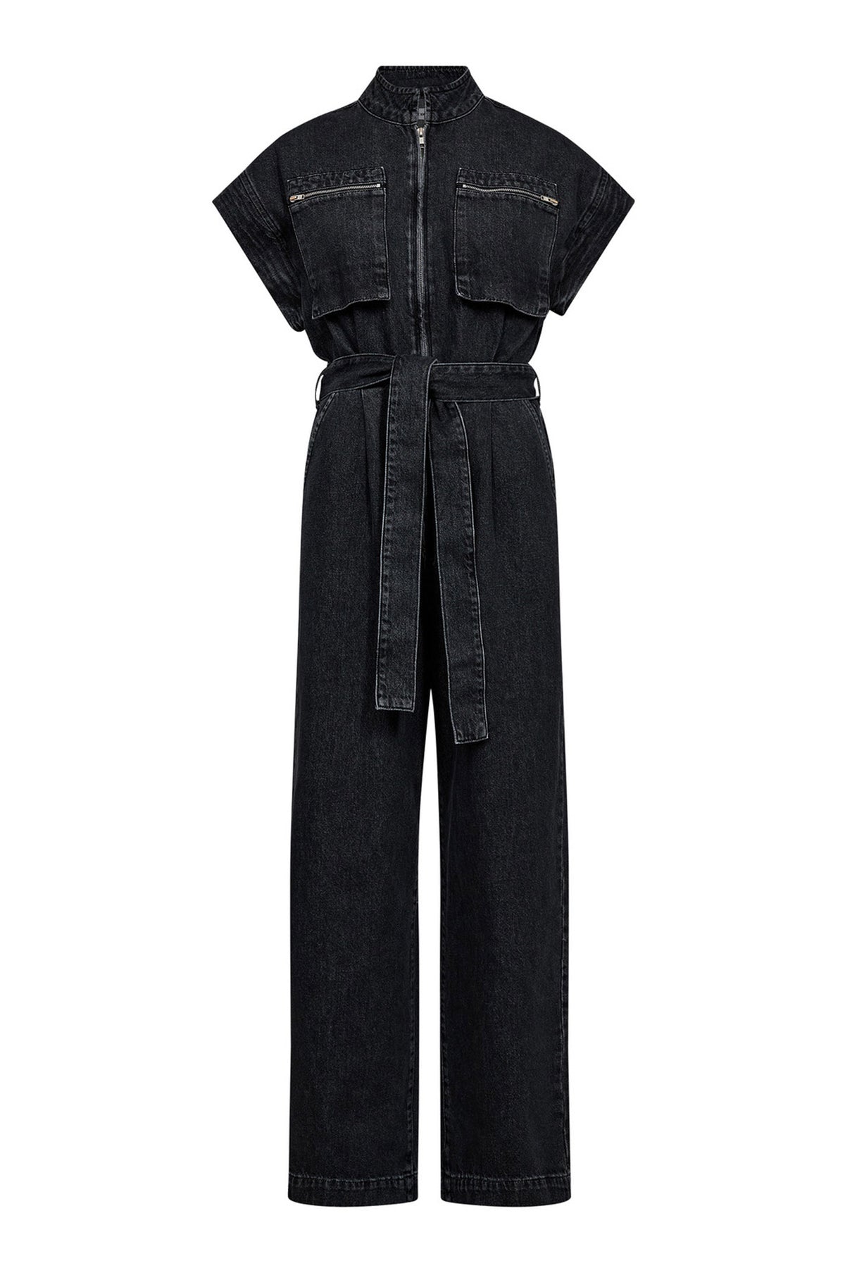 PancyCC Zip LL Jumpsuit 96-Black - 41025