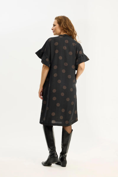 Paola dress SORT - 16893 Thumbnail