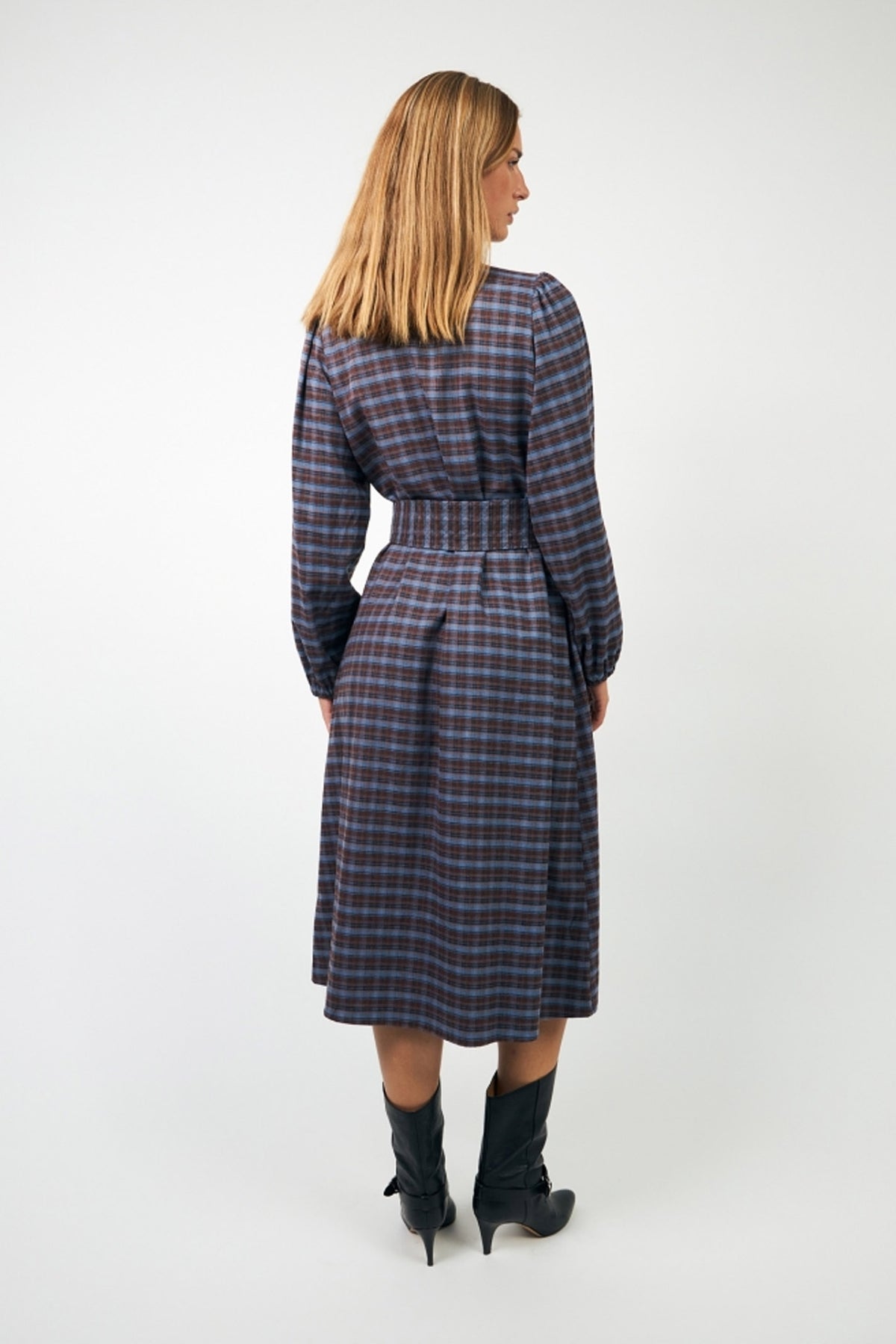 ParisLL Midi Dress LS 34 Mauve - 25571-3016