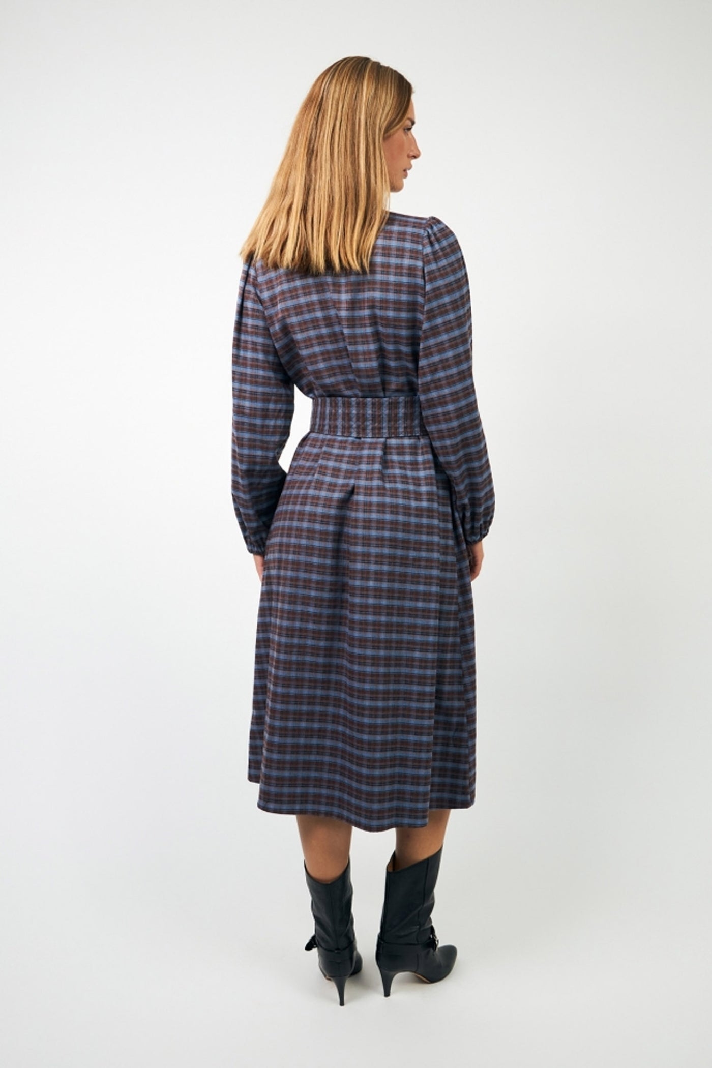 ParisLL Midi Dress LS 34 Mauve - 25571-3016