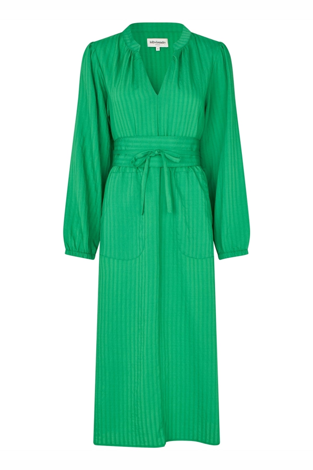 ParisLL Midi Dress LS 40 Green - 26170-3028