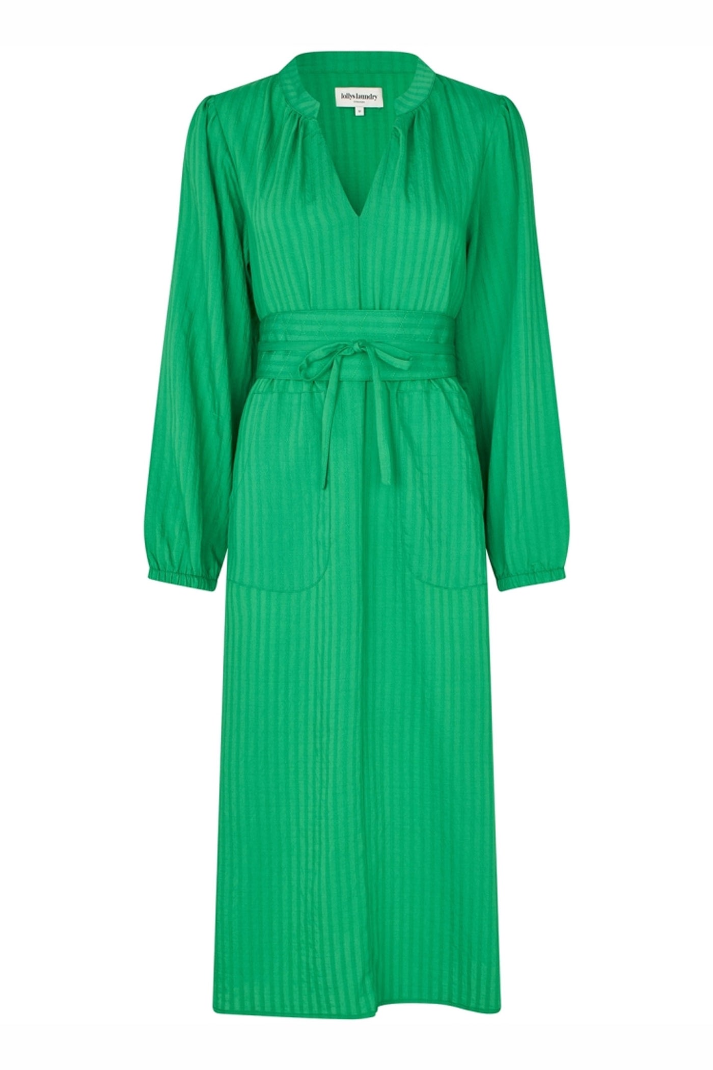 ParisLL Midi Dress LS 40 Green - 26170-3028