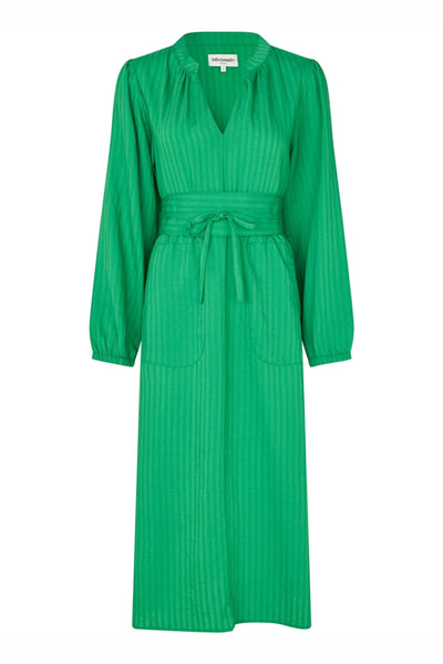 ParisLL Midi Dress LS 40 Green - 26170-3028 Thumbnail