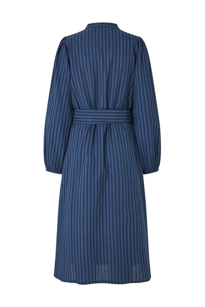 ParisLL Midi Dress LS 80 Stripe - 25442-3025 Thumbnail