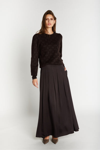 WeckiaBBTyras skirt Dark brown - BBW5092 Thumbnail