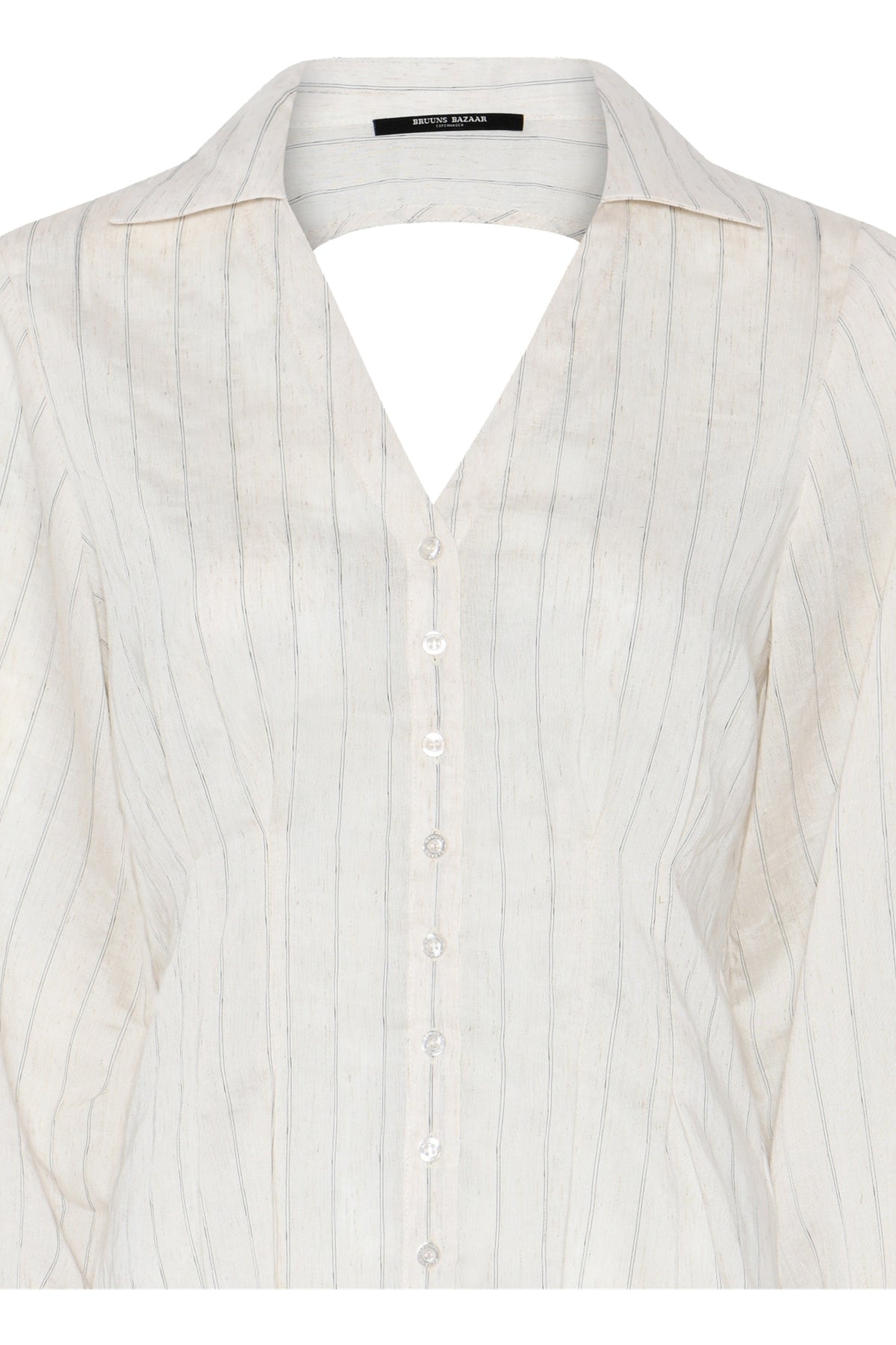 CoccoBBViona shirt Snow white with black stripe - BBW5012