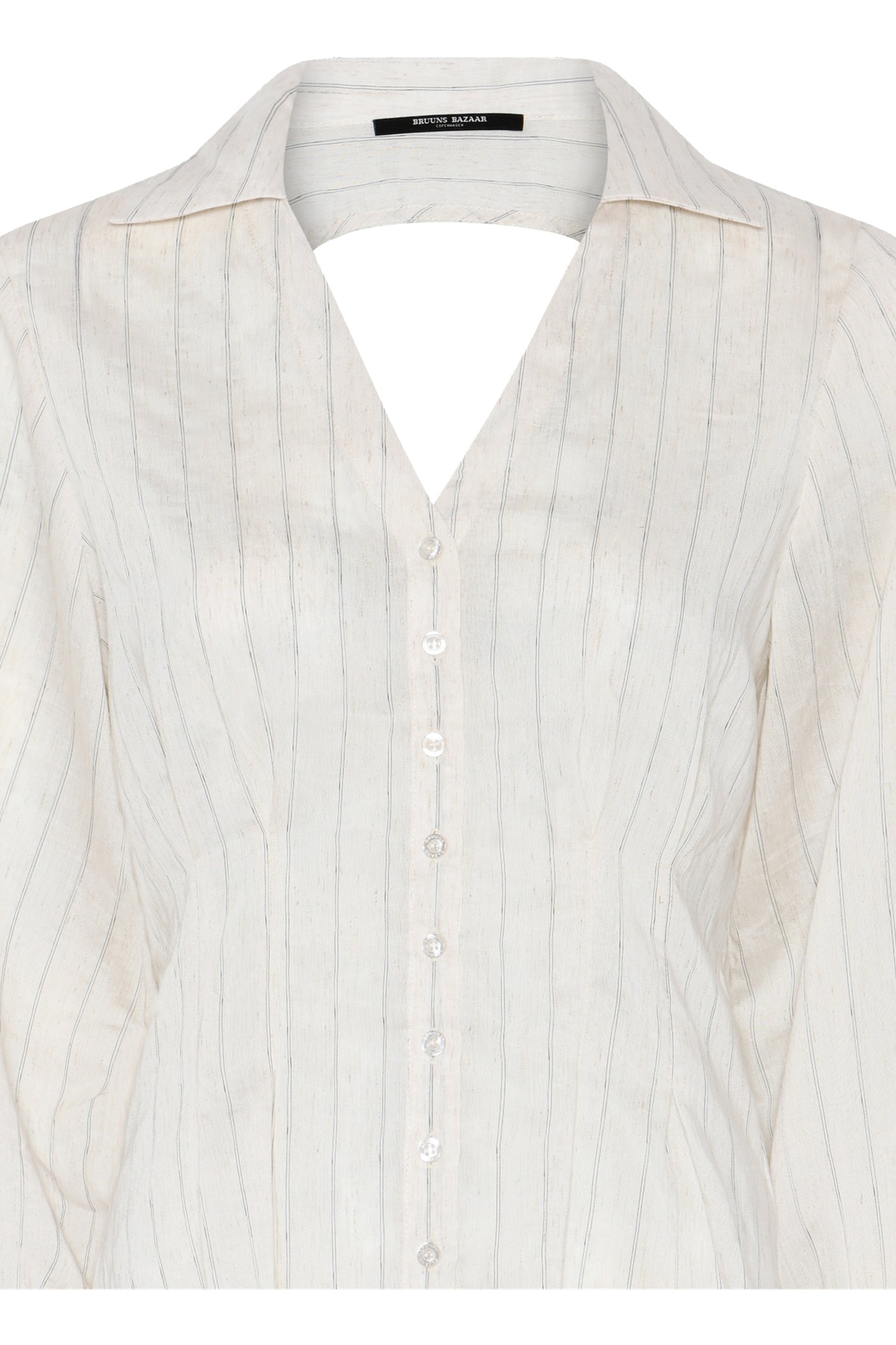 CoccoBBViona shirt Snow white with black stripe - BBW5012