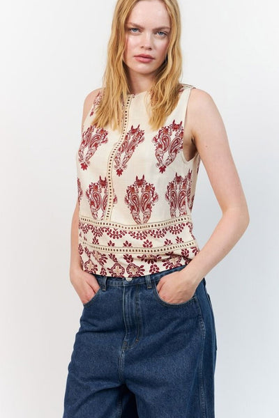 Piall Top Sl Creme - 26256-1019 Thumbnail