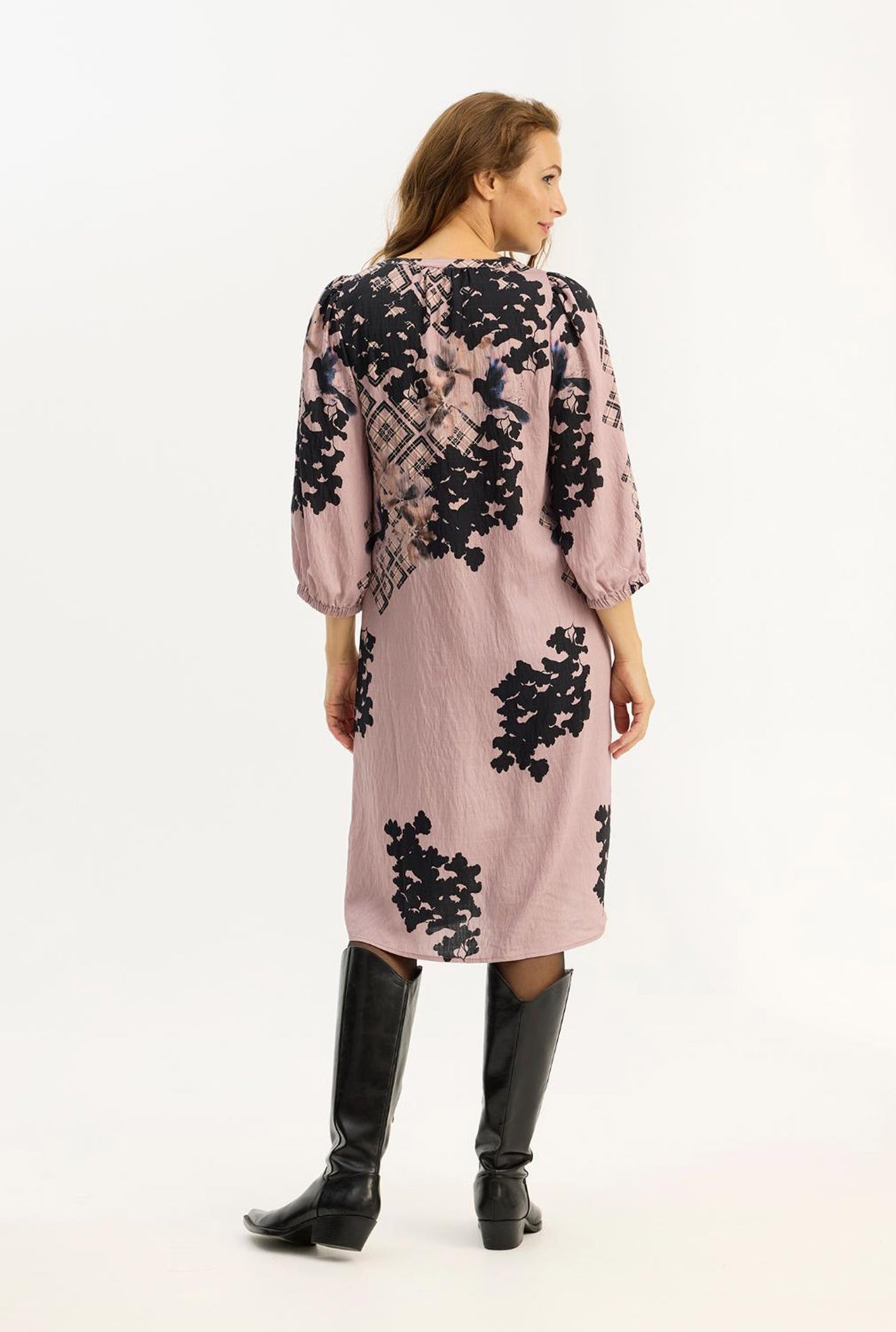 Pico dress DUSTY ROSE - 16886